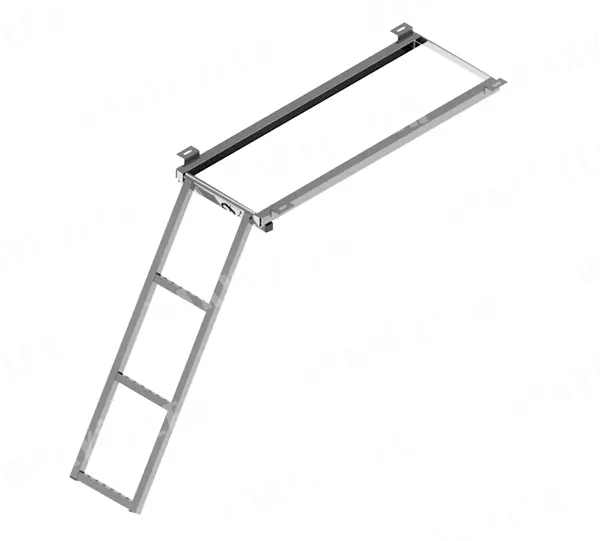 Sliding Ladder 3 Steps With Profile