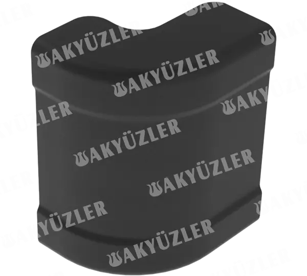 Bariyer Başlığı Oval 10,5 cm Tapa Aky Plastik