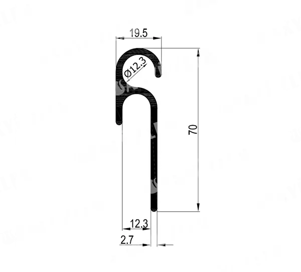 Curtain Tensioner Hook