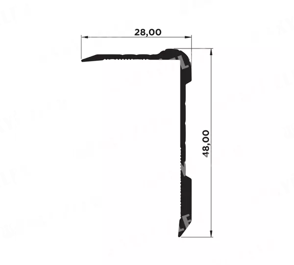 3x5 Side Aluminium